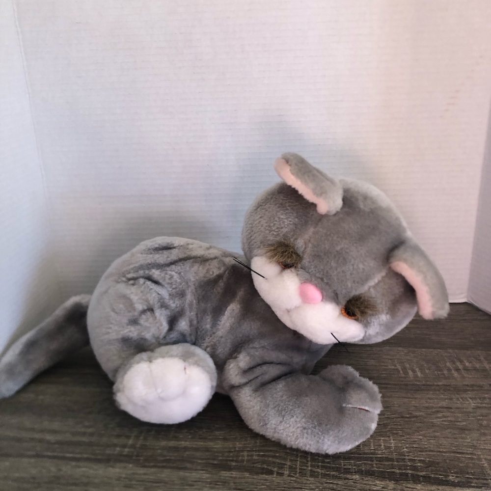 Vtg 1983 Sunburst Pets Plush Cat Collectible